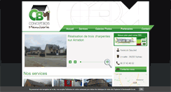 Desktop Screenshot of cb-menuiserie.com